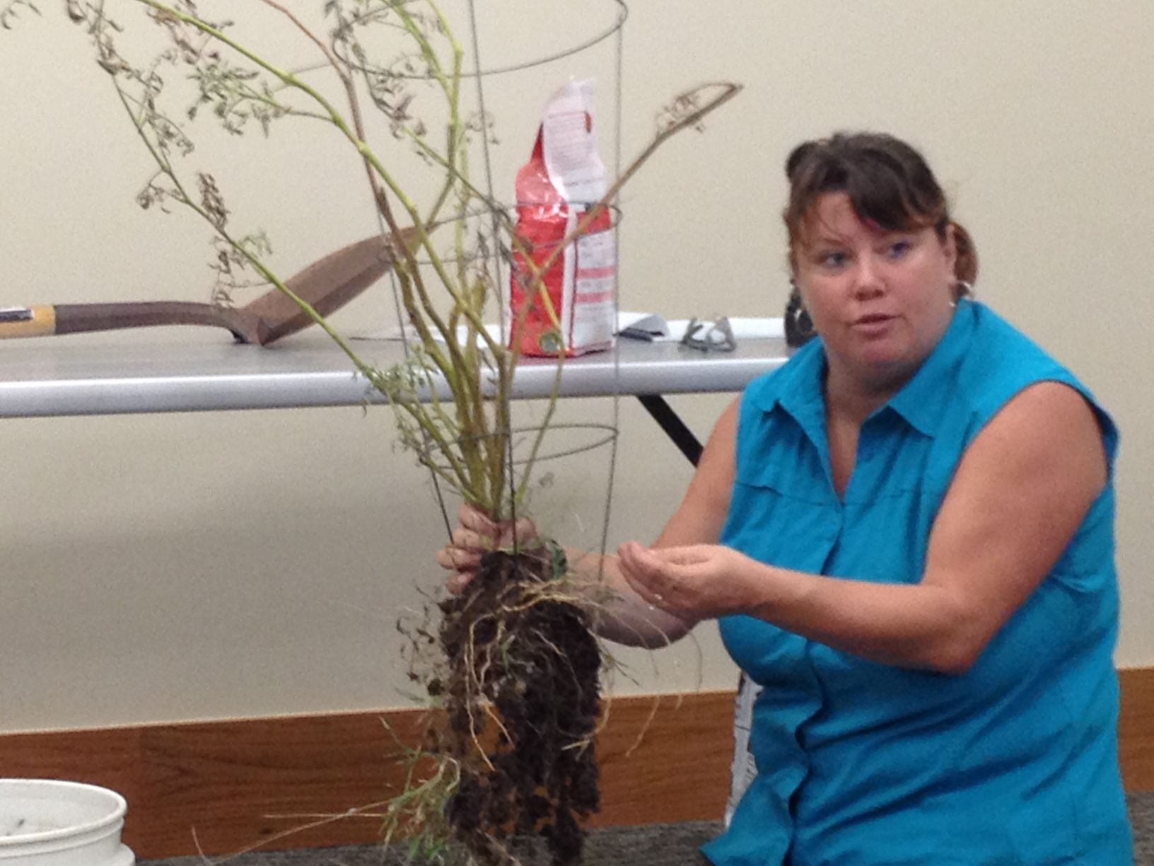 Gardening class